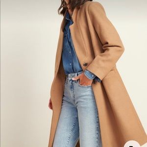 Old Navy camel trench coat
